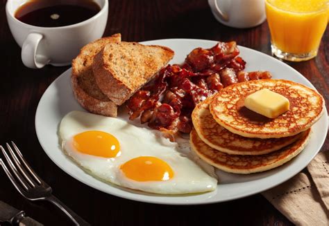 Breakfast .